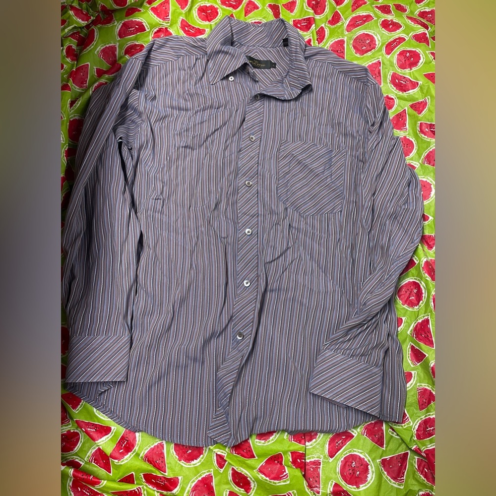 Bugatchi mens dress shirt L